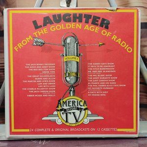 Vintage Tape Set Laughter From The Golden Age of Radio 12 Cassettes